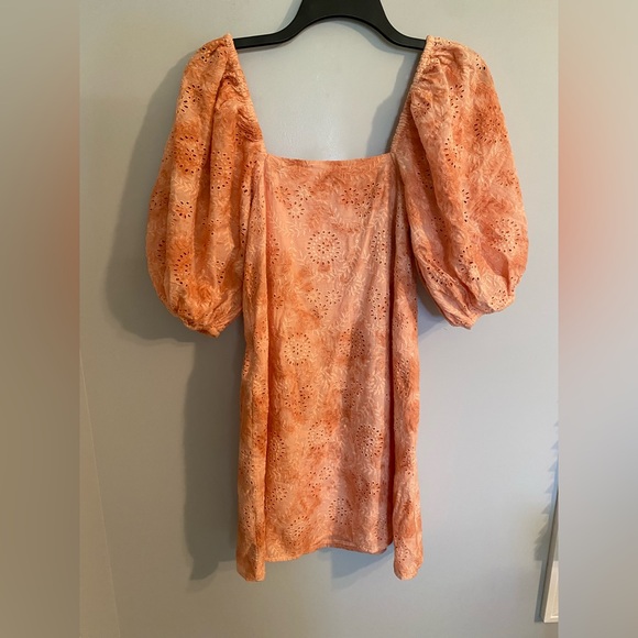 Jen’s Pirate Booty Ashbury Mini Dress Eyelet Tie Dye Size XS - Picture 6 of 11